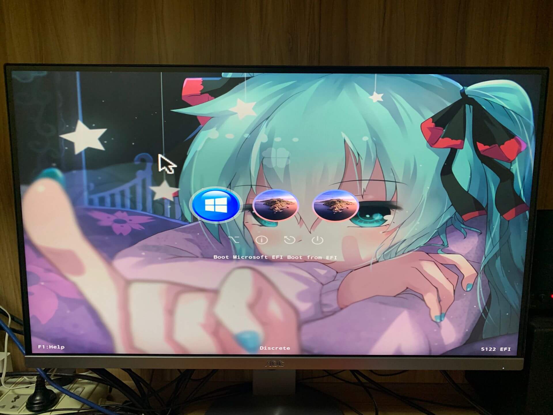 调整Clover分辨率并更换壁纸、解决关闭CSM后显卡花屏的方法